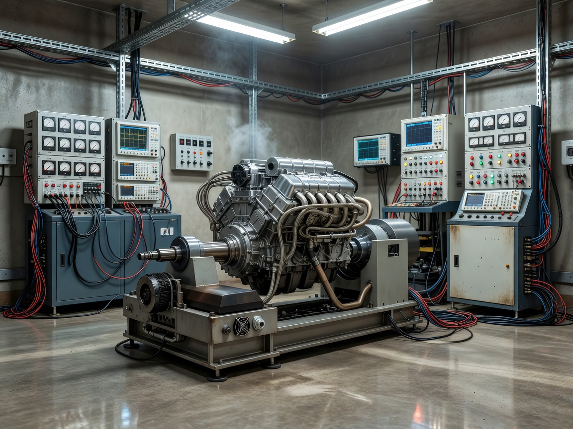 Toyota Supra MK4 JZA80 Twin Turbo Engine Dyno Setup