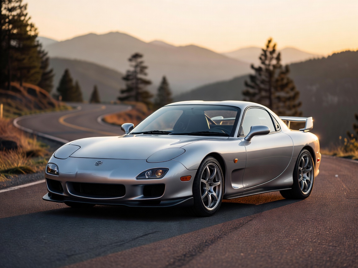 Mazda RX-7 FD3S Spirit R in Metallic Silver