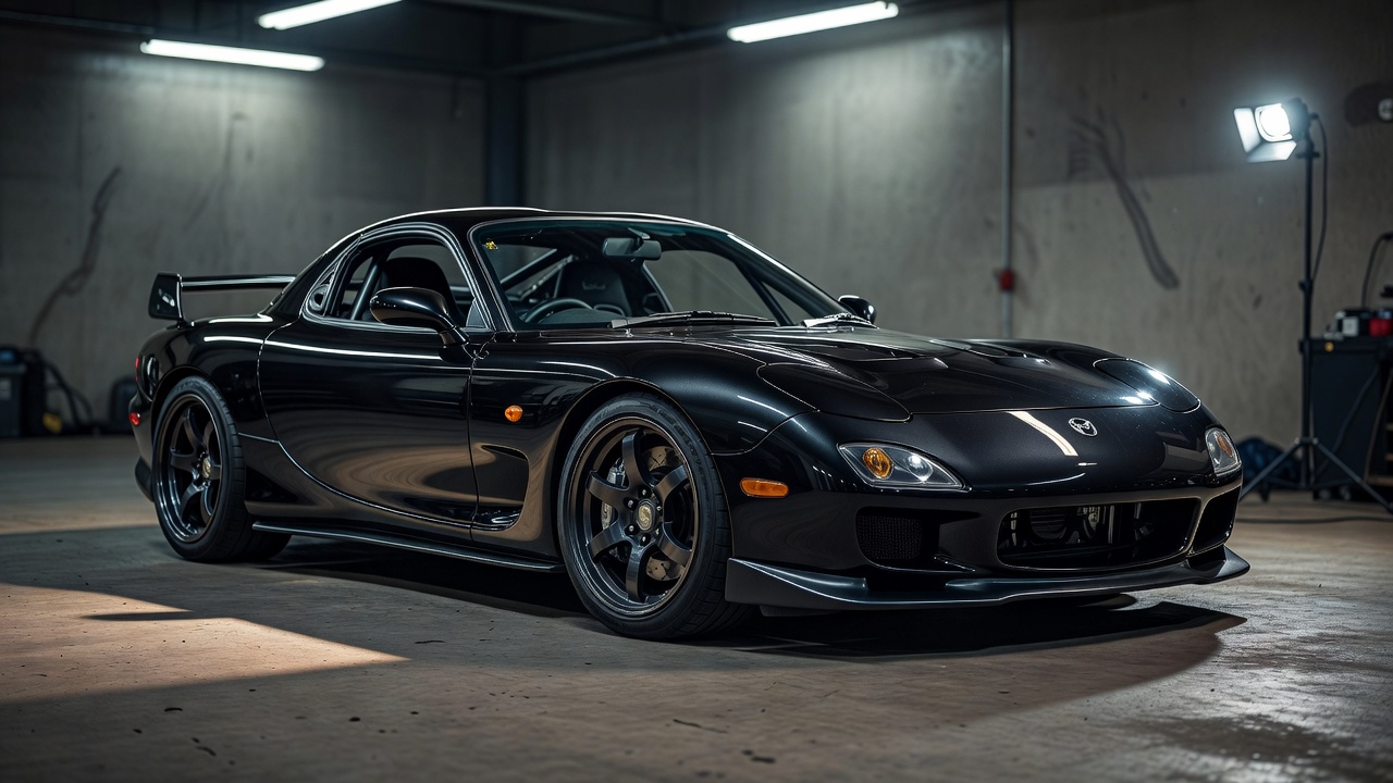 Mazda RX-7 FD3S Twin Turbo Rotary Chassis